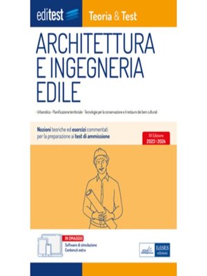 cover image of EBOOK- Architettura e Ingegneria edile Teoria&Test